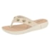 Tamanco Anabela Modare Feminino Creme