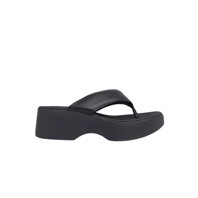 Tamanco Anabela Moleca Feminino Preto