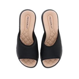 Tamanco Anabela Piccadilly Feminino Preto