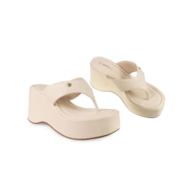 Tamanco Bebece Feminino Branco Tofu