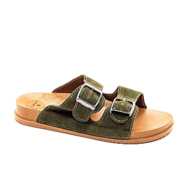 Tamanco Birken Lu Rezende Feminino Army