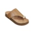 Tamanco Flat Baixa Beira Rio Feminino Camel