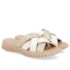 Tamanco Flat Baixa Usaflex Feminino Marfim