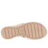 Tamanco Flat Baixa Usaflex Feminino Marfim