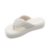 Tamanco Flat Médio Moleca Feminino Branco Off