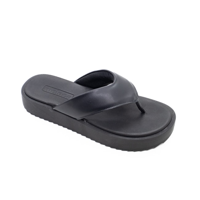 Tamanco Flat Médio Moleca Feminino Preto