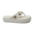 Tamanco Flat Moleca Feminino Branco Off