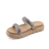 Tamanco Flat Rasteira Vizzano Feminino Nude