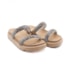 Tamanco Flat Rasteira Vizzano Feminino Nude