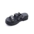 Tamanco Flat Vizzano Feminino Preto