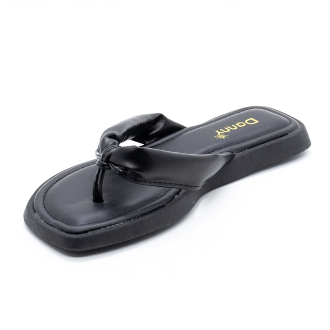 Tamanco Flatform Baixa Danny Feminino Preto