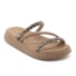Tamanco Flatform Papete Moleca Feminino Cristal