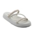 Tamanco Flatform Papete Moleca Feminino Multi Branco