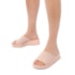 Tamanco Flatform Zaxy Feminino Nude Claro