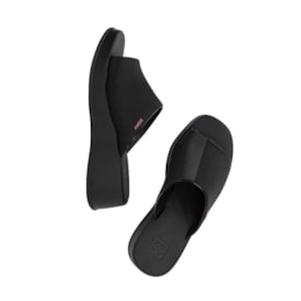 Tamanco Flatform Zaxy Feminino Preto