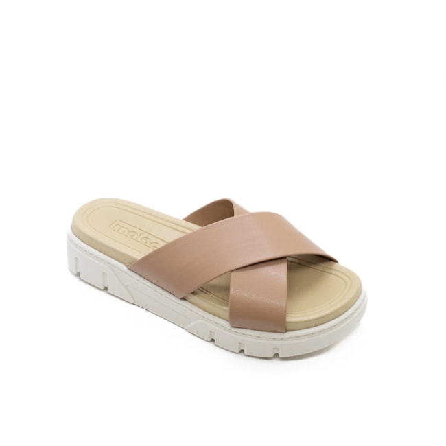 Tamanco Moleca Feminino Nude