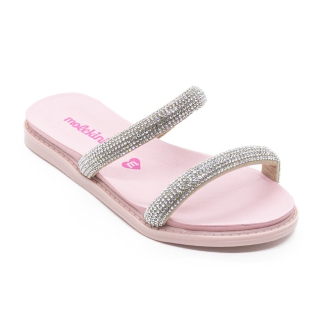 Tamanco Molekinha Infantil Feminino Cristal