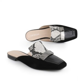 Tamanco Mulle Luz Da Lua Feminino Preto