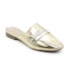 Tamanco Mulle Salto Baixo Sua Cia Feminino Ouro Light