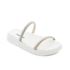 Tamanco Papete Moleca Feminino Creme