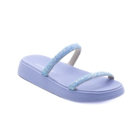 Tamanco Papete Moleca Feminino Multi Azul