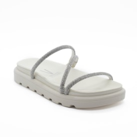 Tamanco Papete Vizzano Feminino Prata