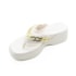 Tamanco Plataforma Moleca Feminino Branco Off