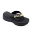 Tamanco Plataforma Moleca Feminino Preto