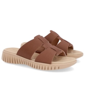 Tamanco Plataforma Usaflex Feminino Canela Tamanco Plataforma Usaflex Feminino Canela