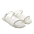 Tamanco Rasteira Flatform Baixa Danny Feminino Off White