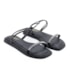 Tamanco Rasteira Flatform Baixa Danny Feminino Preto
