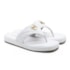 Tamanco Rasteira Flatform Via Marte Feminino Branco