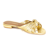Tamanco Rasteira Floramor Feminino Ouro