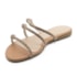 Tamanco Rasteira Lu Rezende Feminino Camel