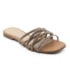 Tamanco Rasteira Lu Rezende Feminino Camel