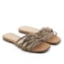 Tamanco Rasteira Lu Rezende Feminino Camel