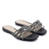 Tamanco Rasteira Lu Rezende Feminino Preto