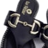 Tamanco Rasteira Lu Rezende Feminino Preto