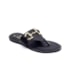 Tamanco Rasteira Lu Rezende Feminino Preto