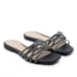 Tamanco Rasteira Lu Rezende Feminino Preto
