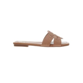 Tamanco Rasteira Moleca Feminino Camel