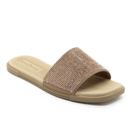 Tamanco Rasteira Moleca Feminino Nude
