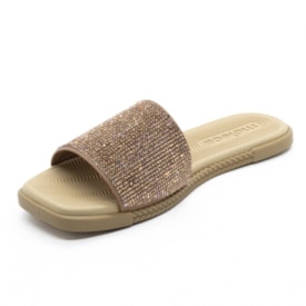 Tamanco Rasteira Moleca Feminino Nude