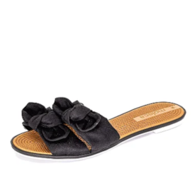 Tamanco Rasteira Moleca Feminino Preto