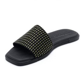 Tamanco Rasteira Moleca Feminino Preto