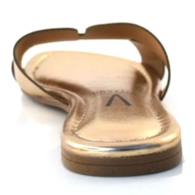 Tamanco Rasteira Vizzano Feminino Dourado