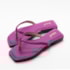 Tamanco Rasteiro Danny Feminino Magenta