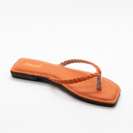 Tamanco Rasteiro Danny Feminino Tan