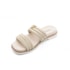 Tamanco Rasteiro Modare Feminino Creme