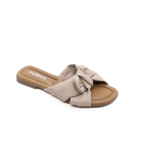 Tamanco Rasteiro Moleca Feminino Multi Camel